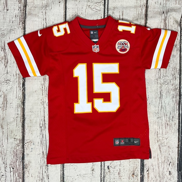 Patrick Mahomes Kansas City Chiefs KC Chiefs Nike Boys Kids Youth NFL Jersey - Picture 1 of 6